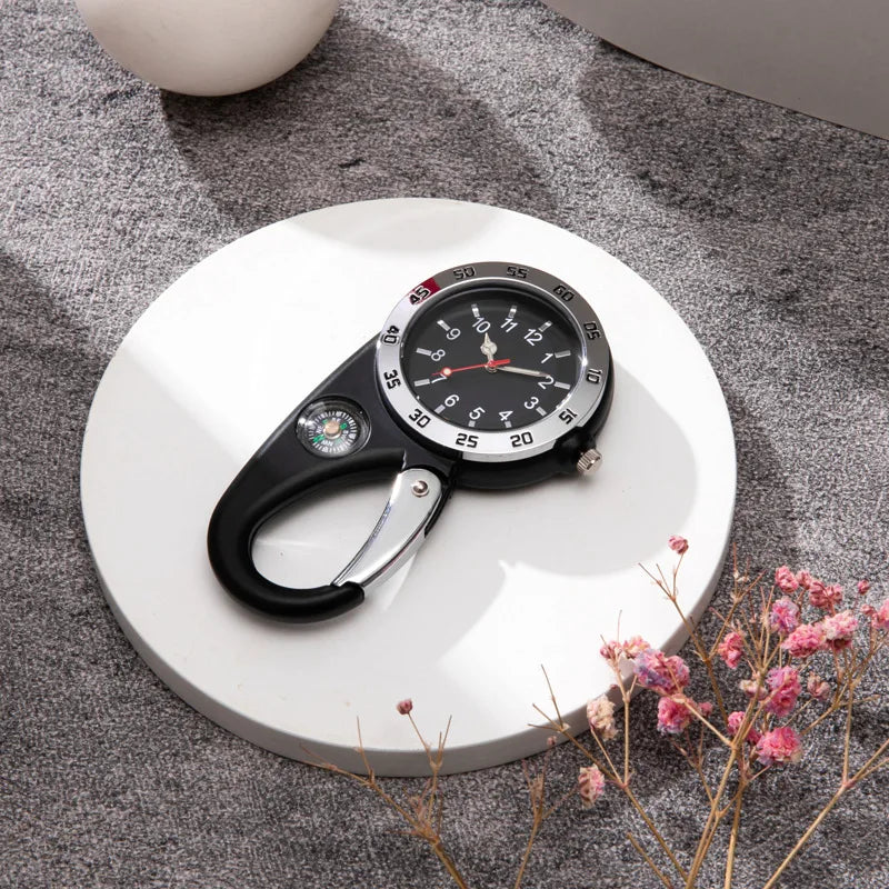 Montre quartz mousqueton pour les activité physique extérieur Ma montre à gousset