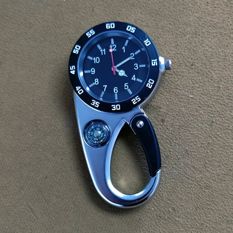 Montre quartz mousqueton pour les activité physique extérieur Ma montre à gousset