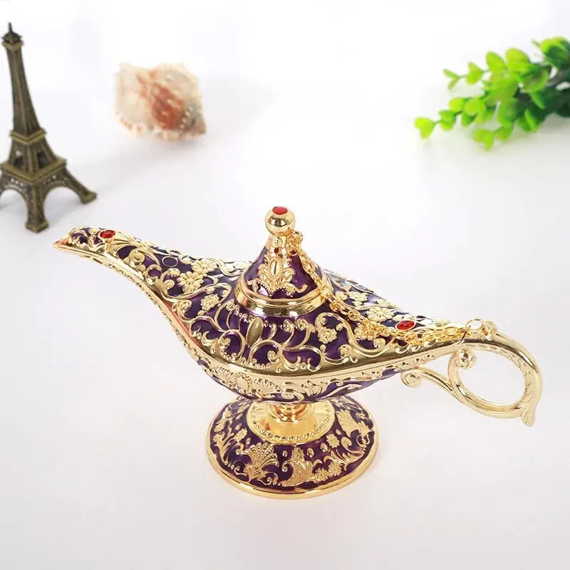 🧞♂️🌙 Lampe d’Aladdin & Yasmin – Objet Décoratif & Fantaisie Mystique 🪔✨
