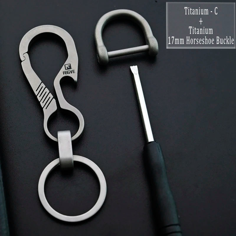 Mousquetons titane pour chaîne et passant ceinture, choisissez le votre parmi un large choix Ma montre à gousset