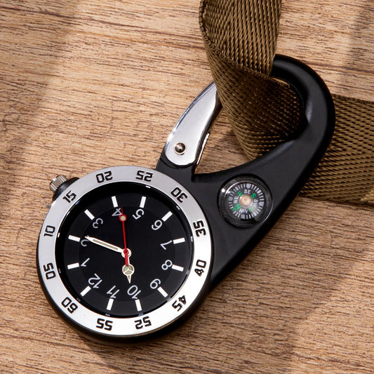 Montre quartz mousqueton pour les activité physique extérieur Ma montre à gousset