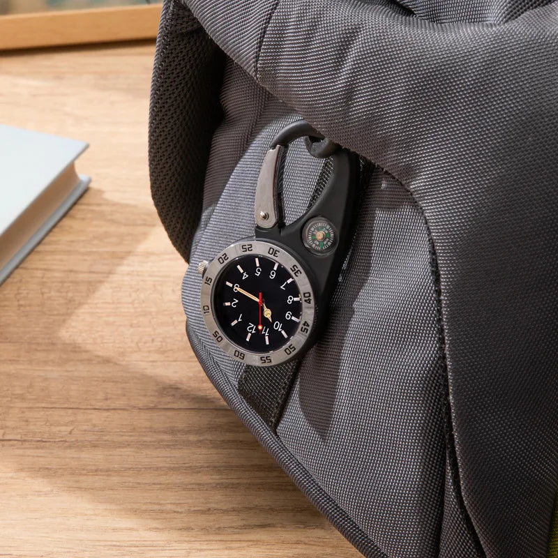 Montre quartz mousqueton pour les activité physique extérieur Ma montre à gousset