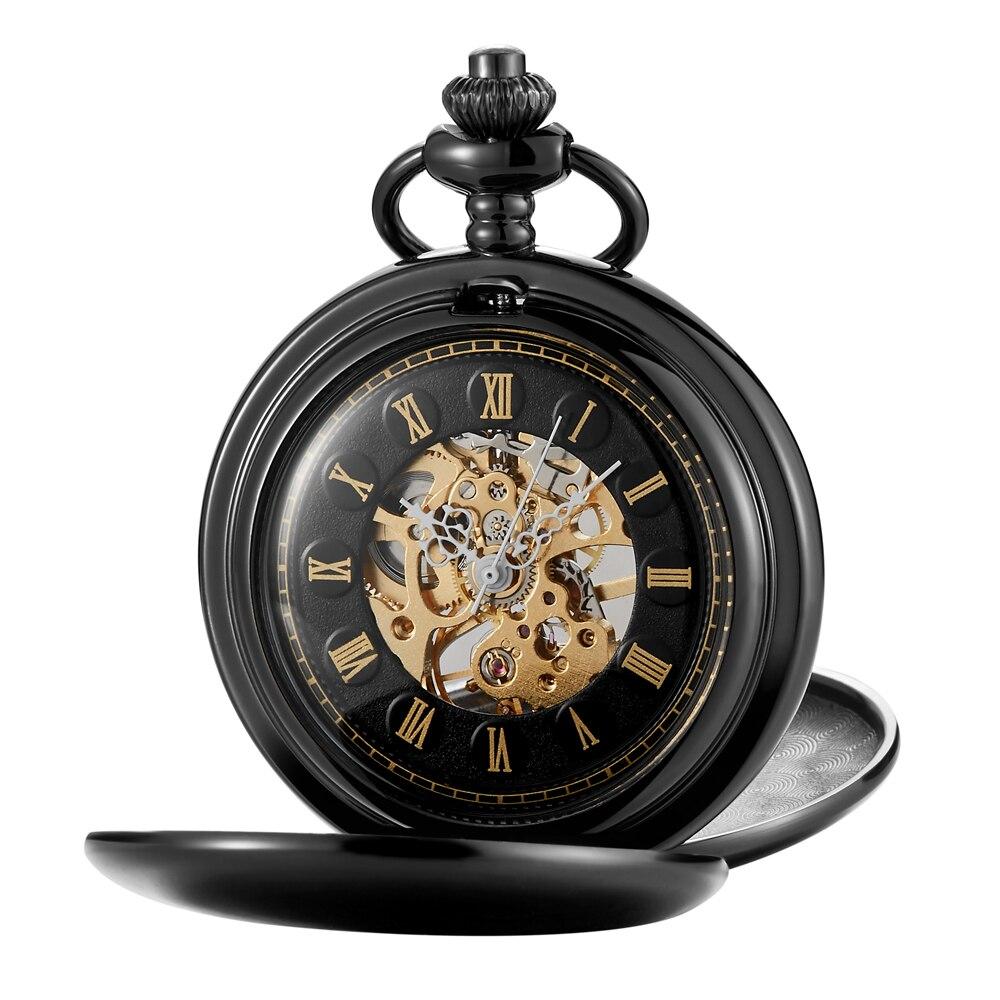 Montre à gousset à mouvement mécanique et cadrans romains Ma montre à gousset