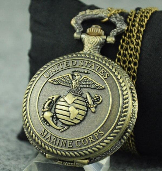 Montre à gousset à quartz "mMarine corps" United States Ma montre à gousset