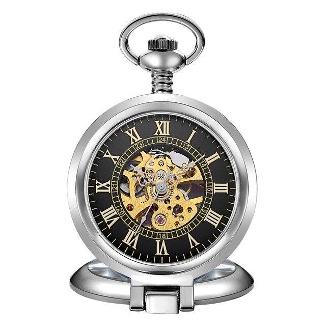 Montre à gousset de bureau mécanique à remontage manuel Ma montre à gousset