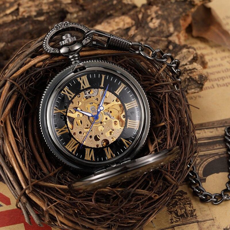 Montre à gousset mécanique à mouvement automatique et remontage par balancier Ma montre à gousset