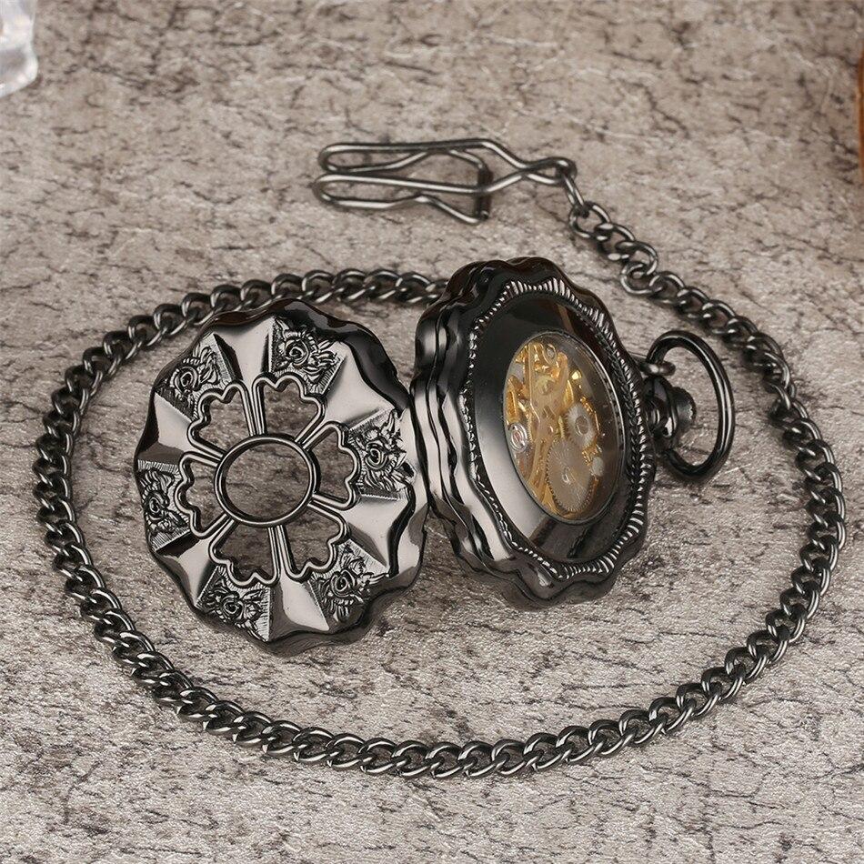 Montre à gousset mécanique à remontage manuel " pumpkins " Ma montre à gousset