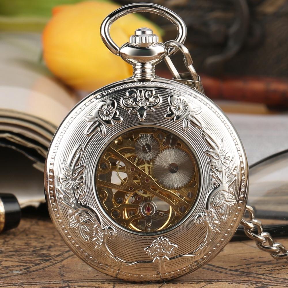 Montre à gousset mécanique à remontage manuel boitier doré Ma montre à gousset