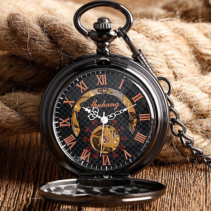 Montre à gousset mécanique à remontage manuel capot ajouré Ma montre à gousset