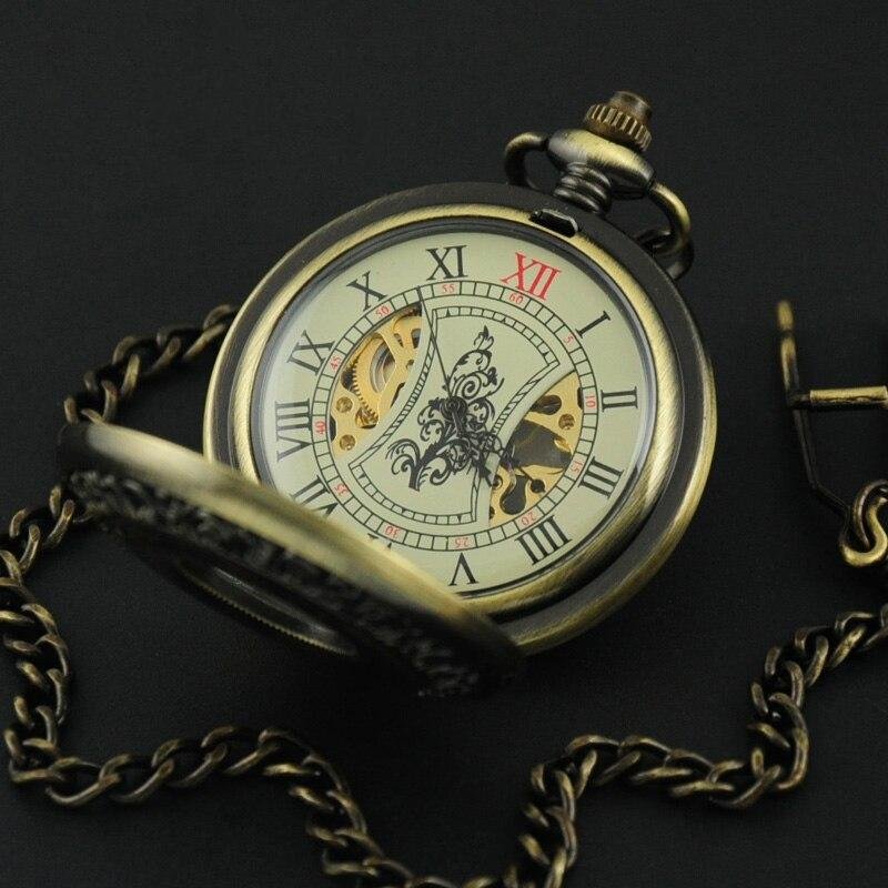 Montre à gousset mecanique à remontage manuel capot avant bois ajouré Ma montre à gousset