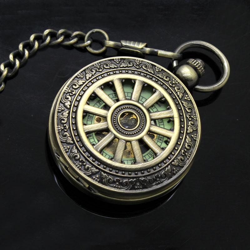 Montre à gousset mécanique à remontage manuel et cadran luminescent Ma montre à gousset