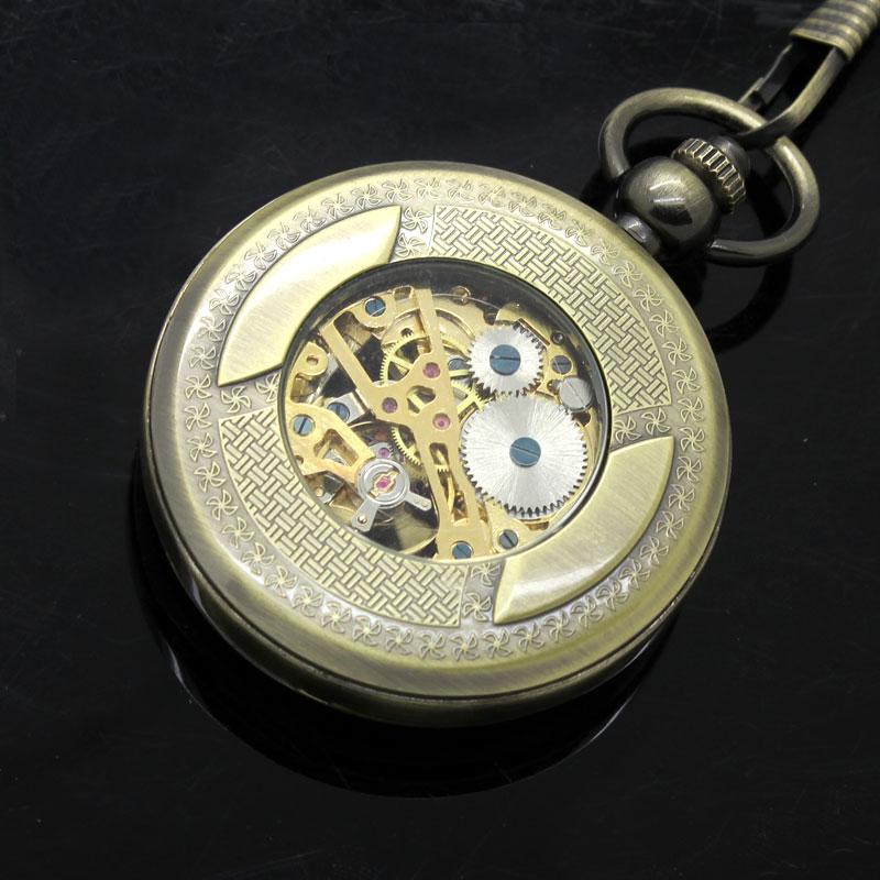 Montre à gousset mécanique à remontage manuel et cadran luminescent Ma montre à gousset