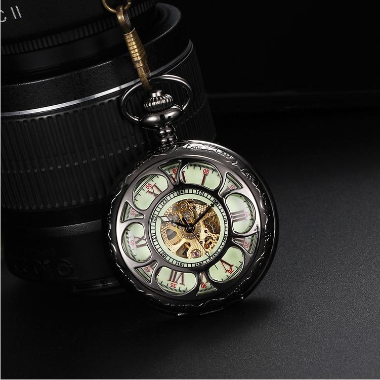 Montre à gousset mécanique à remontage manuel et cadran luminescent Ma montre à gousset