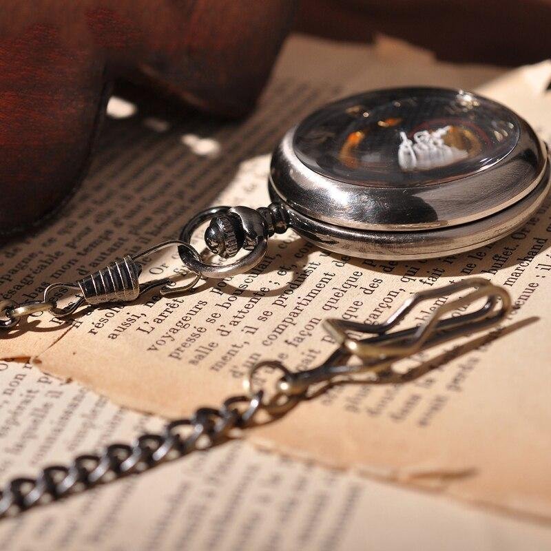 Montre à gousset mécanique à remontage manuel sans capot Ma montre à gousset