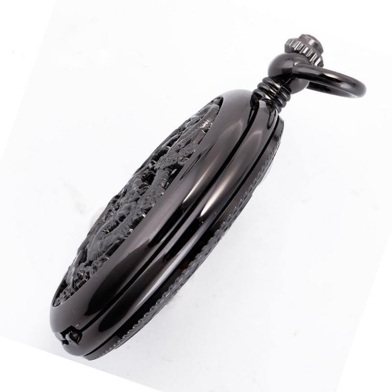 Montre à gousset mécanique à remontage manuelle thématique des créatures mythiques Ma montre à gousset