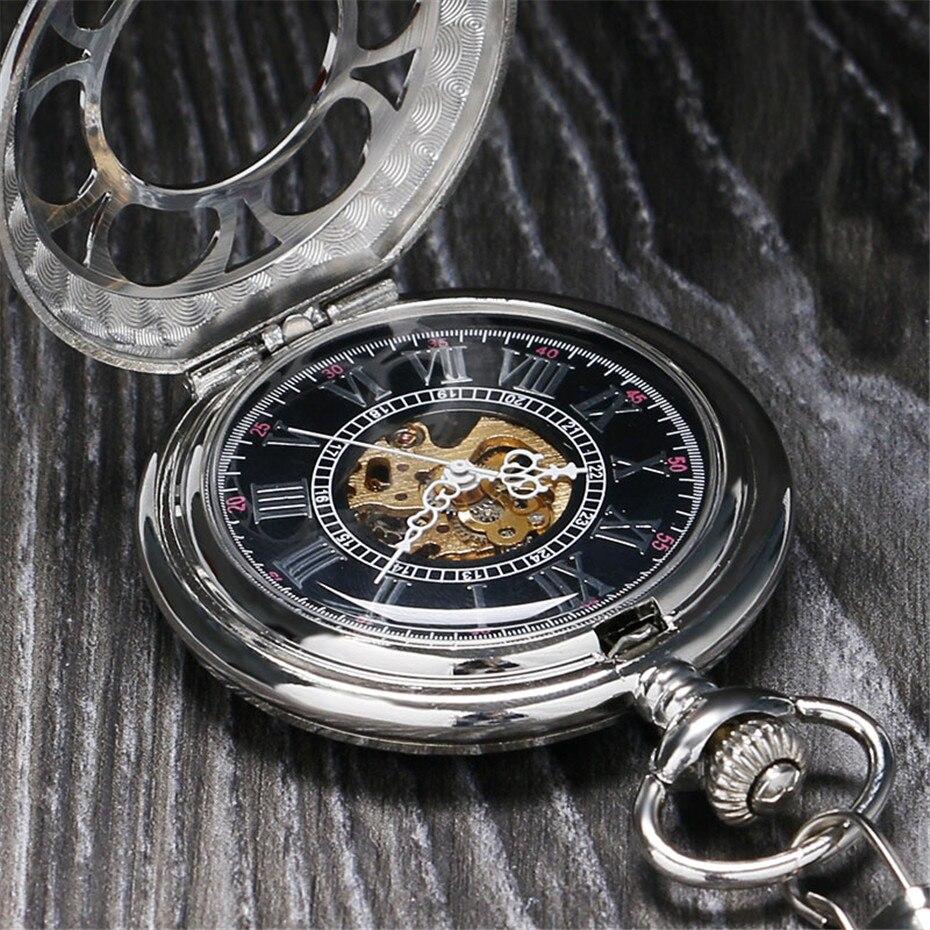 Montre Ă gousset mouvement apparents par fenĂŞtre en hardlex Ma montre Ă gousset