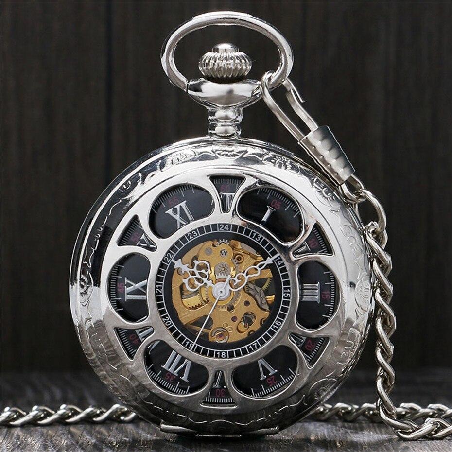 Montre Ă gousset mouvement apparents par fenĂŞtre en hardlex Ma montre Ă gousset
