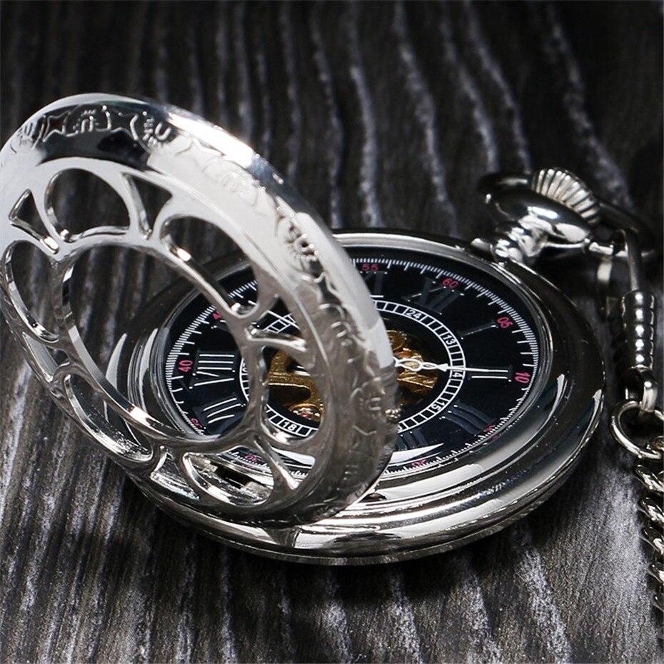 Montre Ă gousset mouvement apparents par fenĂŞtre en hardlex Ma montre Ă gousset