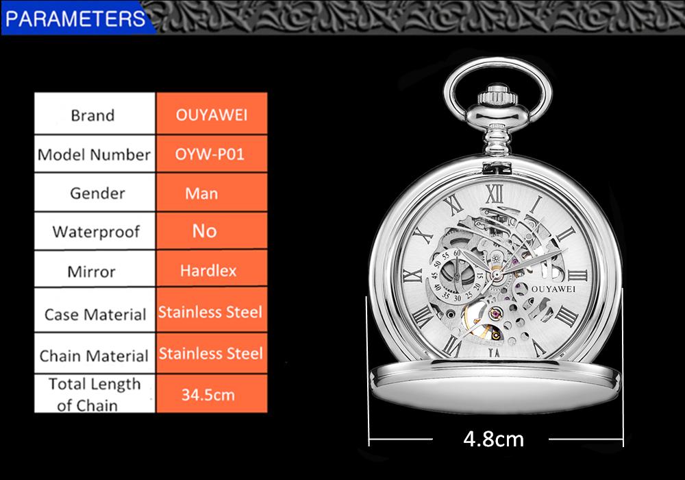 Montre à gousset mouvement mécanique à remontage manuel et apparent Ma montre à gousset