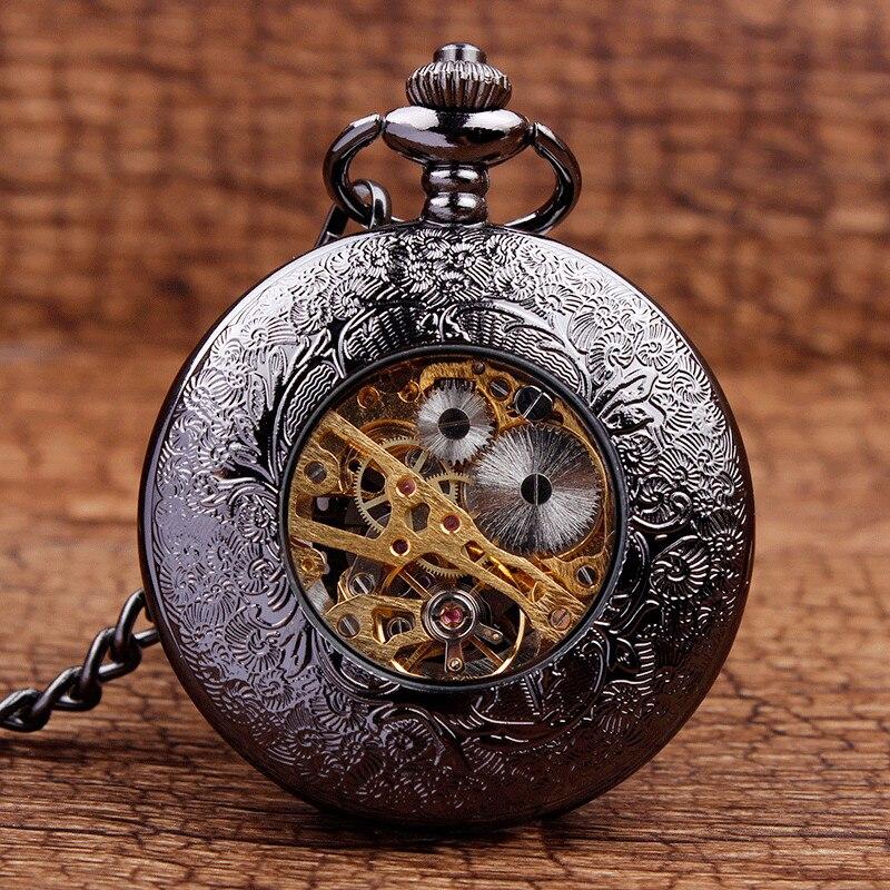 Montre à gousset mouvement mécanique à remontage manuel et cadran luminecent Ma montre à gousset