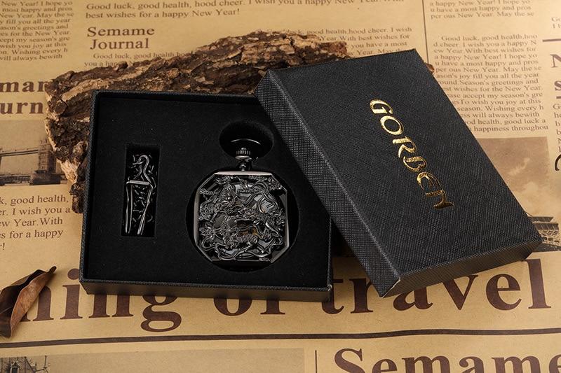 Montre à gousset mouvement mécanique à remontage manuel, boitier carré Ma montre à gousset