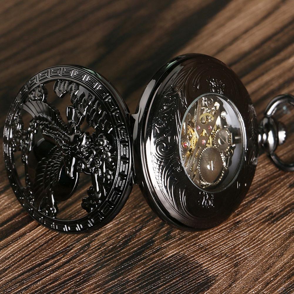 Montre à gousset mouvement mécanique chiffres classiques et capot avant décoré d'un aigle Ma montre à gousset