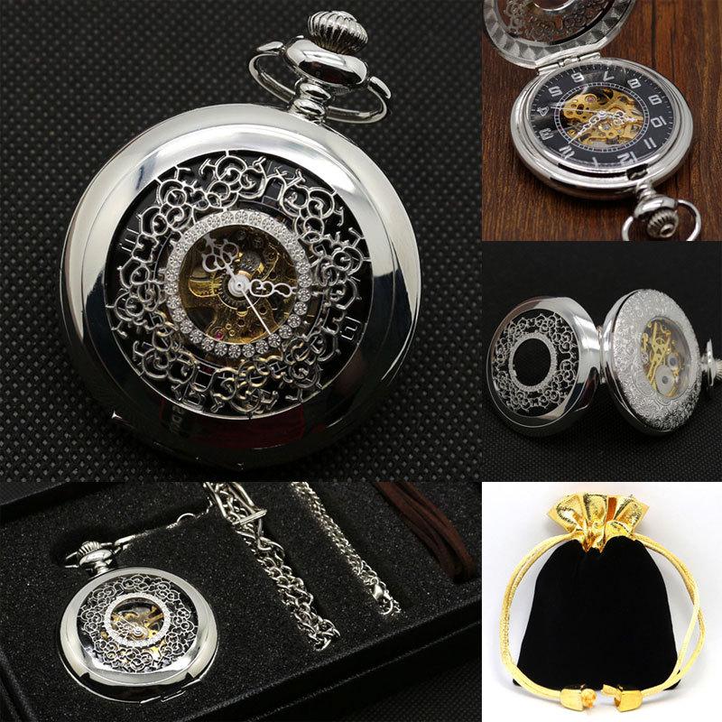 Montre à gousset mouvement mécanique finement décorée Ma montre à gousset