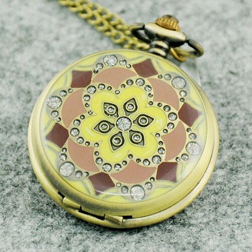 Montre Ă gousset mouvement quartz au style oriental Ma montre Ă gousset