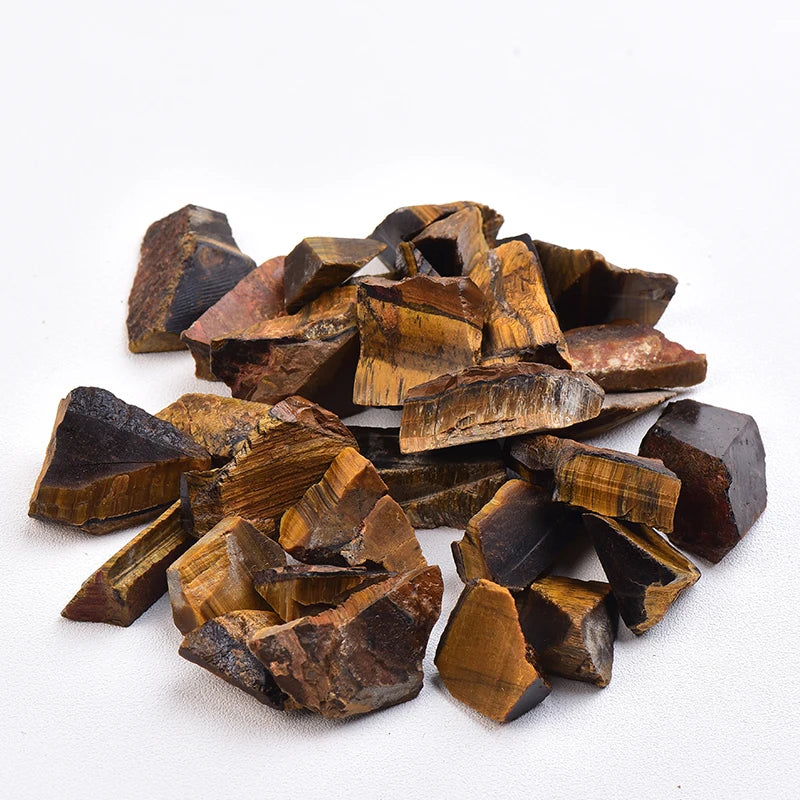 Natural Crystal Mixed Stone Amethyst Tumbled Chips Crushed Stone Healing Crystal Jewelry Making Home Decor Gold Fish Tank Stone