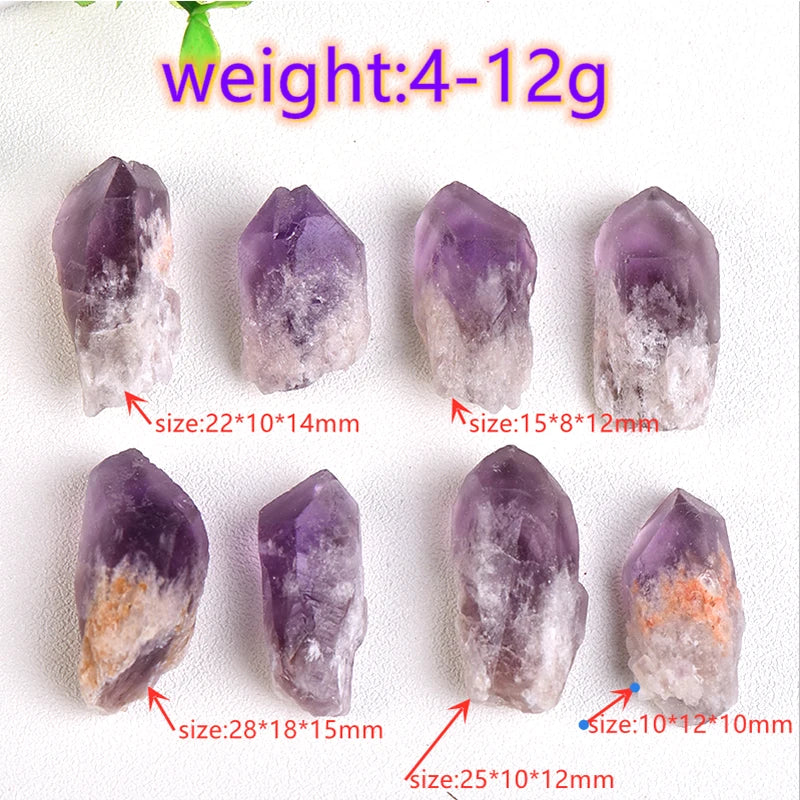 Natural Crystal Mixed Stone Amethyst Tumbled Chips Crushed Stone Healing Crystal Jewelry Making Home Decor Gold Fish Tank Stone