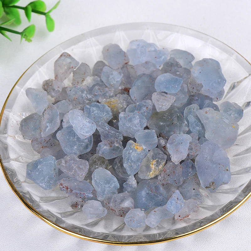 Natural Crystal Mixed Stone Amethyst Tumbled Chips Crushed Stone Healing Crystal Jewelry Making Home Decor Gold Fish Tank Stone