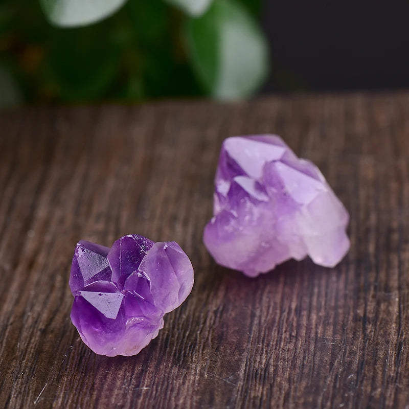 Natural Crystal Mixed Stone Amethyst Tumbled Chips Crushed Stone Healing Crystal Jewelry Making Home Decor Gold Fish Tank Stone