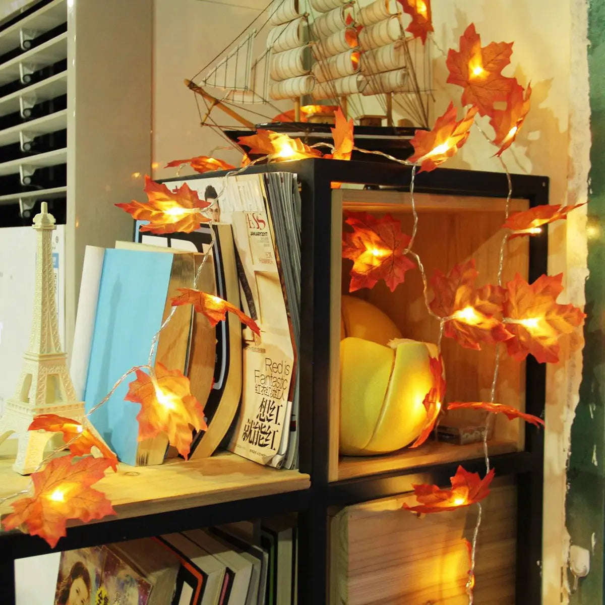 Guirlande Érable Orange pour éclairer vos soirée d'automne 🎃🍁