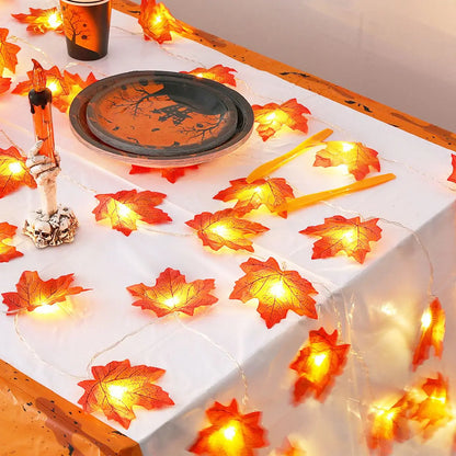 Guirlande Érable Orange pour éclairer vos soirée d'automne 🎃🍁