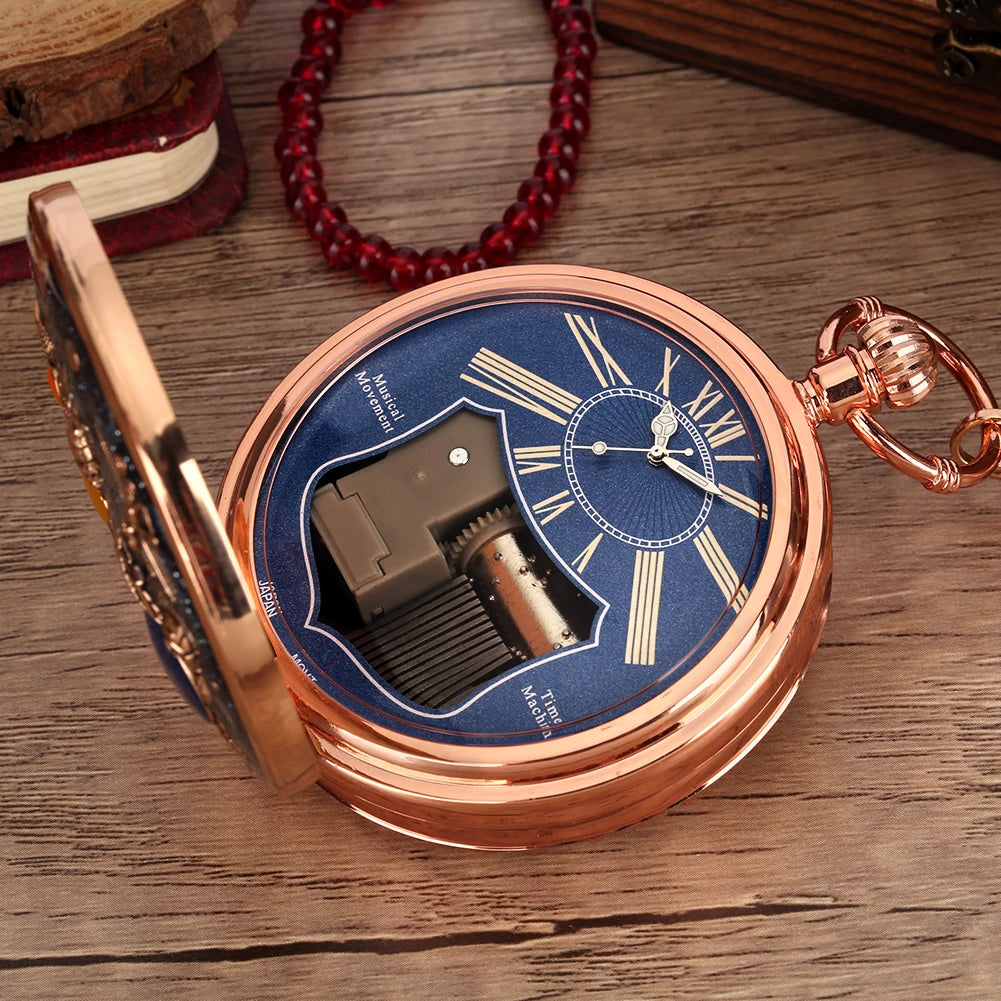 Montre à gousset musicale surprise
