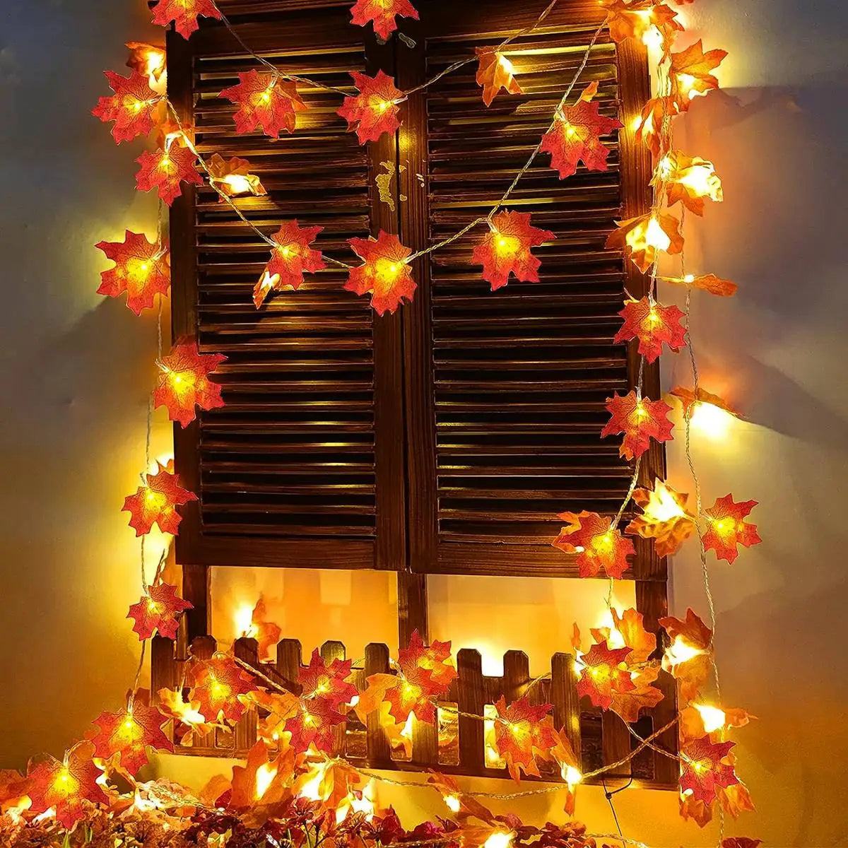 Guirlande Érable Orange pour éclairer vos soirée d'automne 🎃🍁