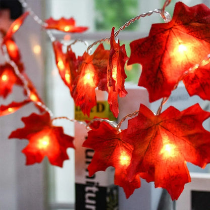 Guirlande Érable Orange pour éclairer vos soirée d'automne 🎃🍁