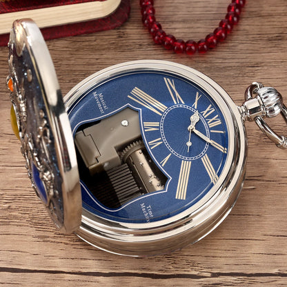 Montre à gousset musicale surprise