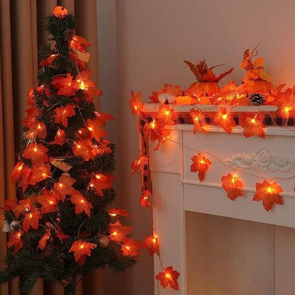 Guirlande Érable Orange pour éclairer vos soirée d'automne 🎃🍁