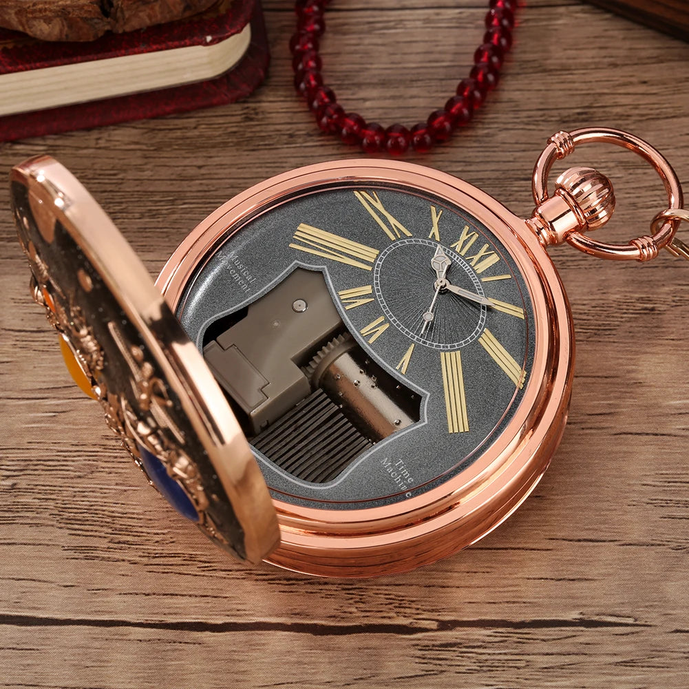 Montre à gousset musicale surprise