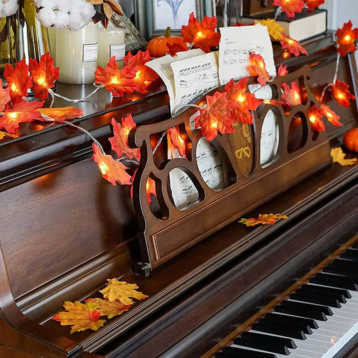 Guirlande Érable Orange pour éclairer vos soirée d'automne 🎃🍁