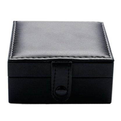 Ecrin pour montre de poche en cuir noir Ma montre à gousset