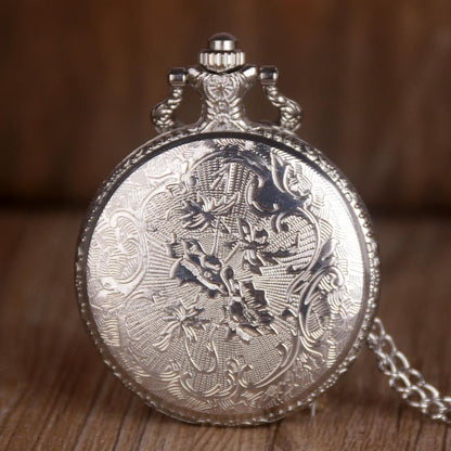 Montre à gousset Mouvement quartz thématique Halloween Ma montre à gousset