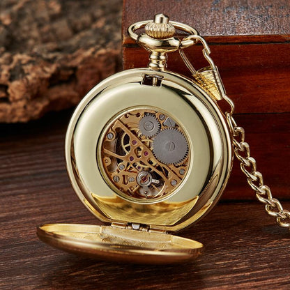 Montre à gousset à mouvement mécanique et cadrans romains Ma montre à gousset