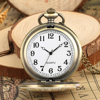 Montre à gousset année 1920 et mouvement quartz Ma montre à gousset