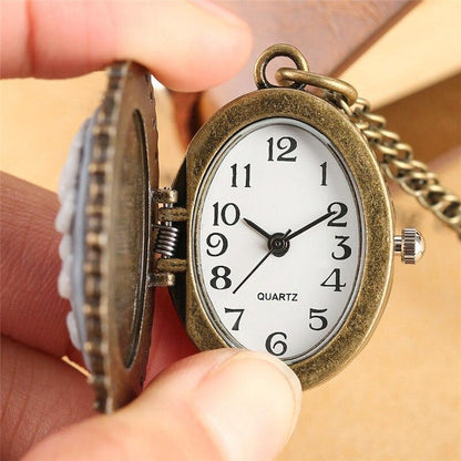 Montre à gousset arbre de vie mouvement quartz Ma montre à gousset