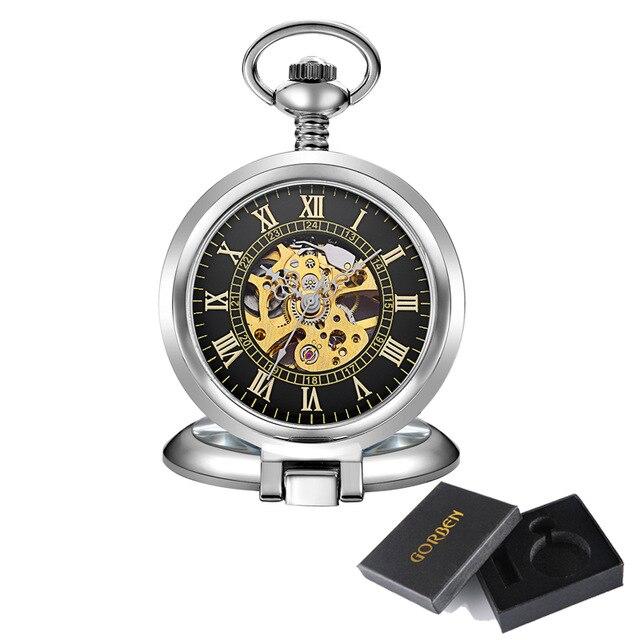 Montre à gousset de bureau mécanique à remontage manuel Ma montre à gousset