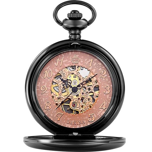 Montre à gousset de bureau mouvement à remontage mécanique Ma montre à gousset