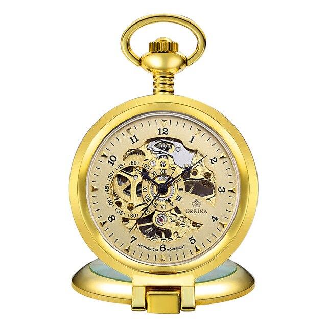 Montre à gousset de bureau mouvement à remontage mécanique Ma montre à gousset