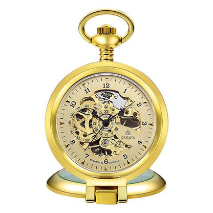 Montre à gousset de bureau mouvement à remontage mécanique Ma montre à gousset